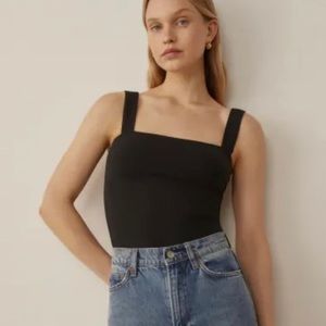 Reformation Canyon Tank Top in Black